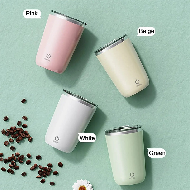 Automatic Stir Coffee Cup – Moodys Extraordinary – Gifts & Collectibles