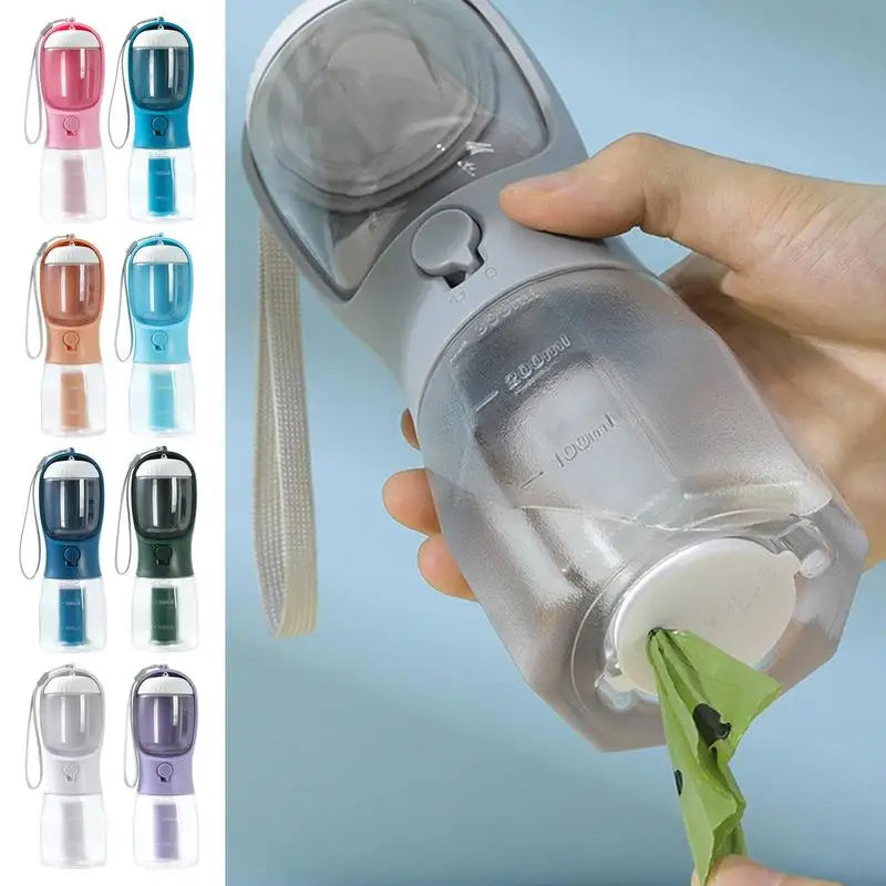 Pet Travel Water Bottle Cup 3 In 1 – Moodys Extraordinary – Gifts & Collectibles