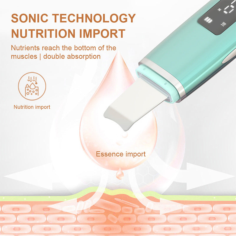 Ultrasonic Vibration Blackhead Scrubber